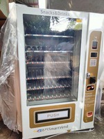 Máquina Expendedora Inteligente de Snacks y Bebidas, Ideal para Espacios Comerciales Interiores o Exteriores