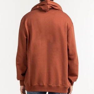 Customized 100% Cotton <b>Fleece</b> <b>Hoodie</b> for <b>Men</b> Solid Pattern oversize Pullover Sweatshirt with <b>Oversized</b> Hood for <b>men</b> - Product Image 2