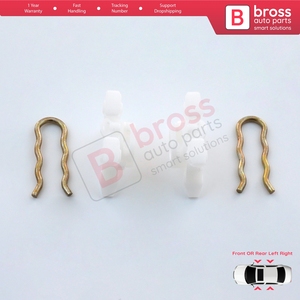 BWR5 Window Regulator <b>Sliding</b> Pivot Clips For E36 E92 E93 E34 E32 Z3 Z4 Passat B3 B4 Range 2 LP P38A 51321938884 - Product Image 3
