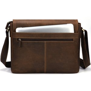 Cặp Da Đựng Máy Tính Xách Tay Văn Phòng Cho Nam, Túi Đưa Thư Đeo Vai Túi Đựng Máy Tính Xách Tay Da Dung Tích Lớn Du Lịch Ngoài Trời - Product Image 4