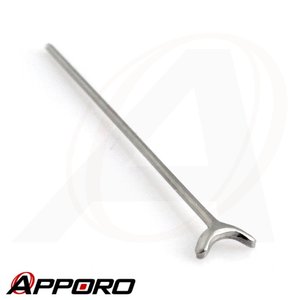 Más vendidos APPORO grado médico OEM estampado de Metal doblado Acero inoxidable 316L cierre médico Dental Roach - Product Image 3