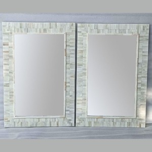 Antique Stylish Custom Design Mother Pearl Inlay <b>Mirror</b> Vintage Christmas Wood Bone Inlay <b>Mirror</b> Christmas Decorative Vintage - Product Image 1