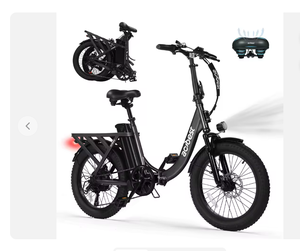 Vélo électrique pliable ACTBEST Mars 500w Mini 20 pouces pour adultes - Product Image 1
