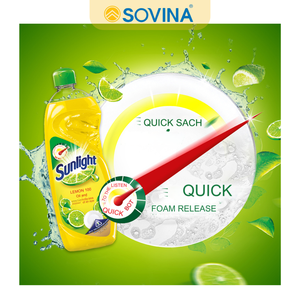 SUNLIGHT Dishwashing <b>Liquid</b> Detergent Lemon Bottle 9X1.5KG Wholesale the Hot Item and Best Selling Made in Vietnam - Product Image 3