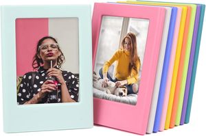 Classique ABS Kpop Style <span class=keywords><strong>Mini</strong></span> Cadre Photo De Table Cadre Photo En Plastique pour <span class=keywords><strong>Fujifilm</strong></span> <span class=keywords><strong>Instax</strong></span> <span class=keywords><strong>Mini</strong></span> 12/<span class=keywords><strong>11</strong></span> Film 2x3 Image - Product Image 5
