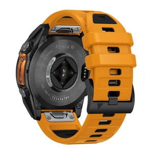 NUOVISSIMO Cinturino in Silicone Fenix 8 47mm/7s Pro/6S Pro/5s Plus Quickfit 22mm 26mm Regolabile in Gomma - Product Image 3