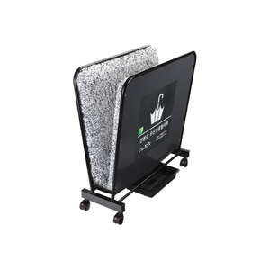 [OPT-PG(BK)] Séchoir à parapluies écologique avec tapis en microfibre, protection antidérapante pour sols d'espaces publics, gestion des eaux de pluie - Product Image 1