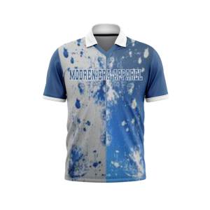 เสื้อยืดคริกเก็ตแขนสั้นพิมพ์ลายออกแบบโลโก้ได้ตามต้องการ - Product Image 6