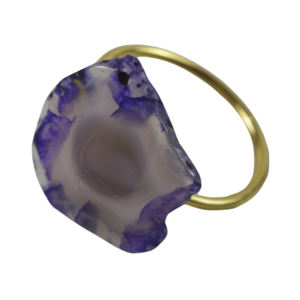 Nouveaux anneaux de serviette en agate, décoration de table pour la maison, l'hôtel, le restaurant ou les fêtes - Porte-serviettes en stock - Product Image 5