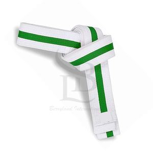 Ceintures de Karaté BJJ Unisexe Confortables Vente en gros Logo Personnalisé Broderie Coton Vêtements d'arts martiaux Logo Personnalisé - Product Image 5