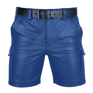 Vêtements de course de qualité supérieure Shorts en cuir pour hommes Vente en gros Shorts en cuir Prix bon marché Shorts en cuir - Product Image 1