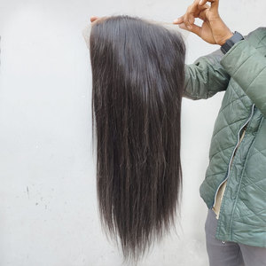 Perruques cheveux Remy indiens naturels 4*4 pour dentelle frontale cheveux de vison doublement étirés vente en gros échantillon gratuit perruques dentelle frontale cheveux humains - Product Image 4