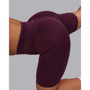 Pantalones Cortos Elixir Ultra High-Rise 9 con Bolsillos, Color Cereza Lacado, para Correr y Hacer Ejercicio - Product Image 3