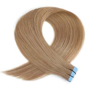 ผมต่อแบบเทป 12A เรมี่ ฮิวแมน เฮร์ # 16 เส้นผมสีบลอนด์ธรรมชาติแบบลอนคลื่น - Product Image 1