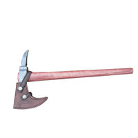 Hache traditionnelle en acier de Damas, tête en acier à motif artisanal avec manche en bois massif, hache en acier de Damas de qualité supérieure