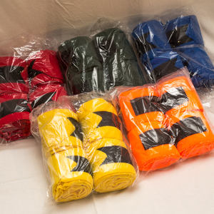 Equestrian Fleece Polo Wraps Bandage <b>Warmer</b> Protective Barrier for Injured Horse <b>Legs</b> Horse Care Product Wholesaler Supplier - Product Image 4