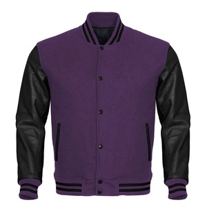 Chaqueta universitaria de manga larga para hombre de alta calidad con diseño personalizado 2025, ropa informal con cuello levantado, Letterman para invierno, estilo de calle principal - Product Image 3