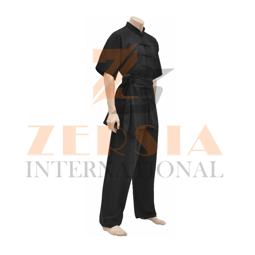 OEM hizmetleri fabrika fiyatları yeni varış toptan geleneksel dövüş sanatları Kung Fu üniforma kimono Unisex % 100% pamuk