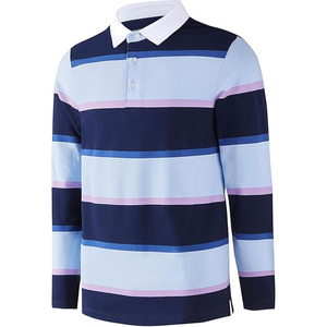 Camisa Polo de Golf Lisa de Alta Calidad con Diseño Personalizado al por Mayor para Hombre, Informal, Elegante, Bordada, Cargada por Dress Sports - Product Image 1
