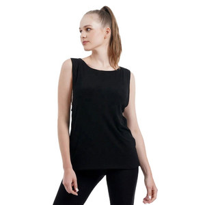 Women's New Unisex Gym <b>Tank</b> <b>Top</b> Y-Shape Puff Printed <b>Loose</b> Fit Workout Sleeveless Tan Fitness Training Bodybuilding Made Jersey - Product Image 4