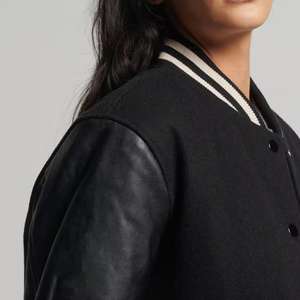 เสื้อแจ็กเก็ตทีมโรงเรียนมหาวิทยาลัยชายเสื้อแจ็กเก็ตทีมโรงเรียนแบบระบายอากาศ - Product Image 3