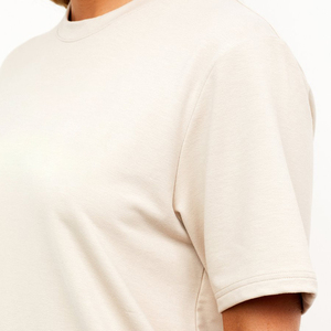 Personalizado de gran tamaño en blanco liso Lose Fit Crop Top Camisetas Bebé Rosa Atlético gimnasio recortado camiseta mujer 2025 - Product Image 6