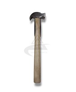 Meilleur outil de maréchal-ferrant de qualité pour soins des chevaux avec manche en bois Marteau à sabot en fer et nickel pour les soins du fer à cheval - Product Image 3