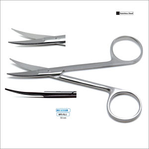 Tijeras Quirúrgicas Rectas para Iris World Precision, 105 mm, Manuales |   Tijeras Quirúrgicas Oftálmicas |   Instrumento Quirúrgico con Certificación CE/ISO - Product Image 2