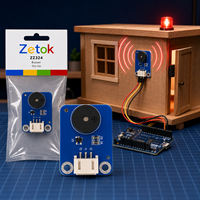 Module d'alarme sonore passif électronique intelligent Zetok, capteur sonore pour kit de démarrage DIY