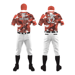 2025 Top Selling Mens Custom <b>Baseball</b> Uniform For Mens Factory Price Online Sale Softball Uniform Two Tone Soft 100% Cotton <b>Sets</b> - Product Image 1