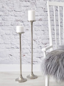 Portavelas Redondo de Aluminio Hecho a Mano con Impresión Personalizable para Decoración del Hogar - Product Image 2