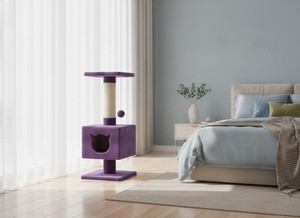 Torre rascadora para gatos Amistar Princess de alta calidad, para todas las razas y tamaños de gatos y gatitos. - Product Image 4