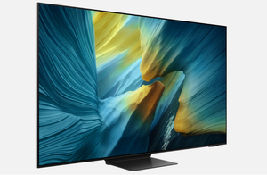 Televisor Inteligente OLED 4K UHD de Alta Calidad QN65S95FA de 65 Pulgadas S95F con Marco de Acero Inoxidable - Modelo 2 en 1 2025 - Product Image 1