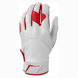 Gants de frappeur de baseball en cuir de vachette pour adulte, qualité supérieure, ambidextres, légers, séchage rapide, durables, respirants, fermeture auto-agrippante - Product Image 3