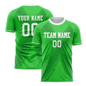 Las camisetas de fútbol de manga corta de moda más vendidas para adultos-100% poliéster camisetas de fútbol personalizables de secado rápido - Product Image 6