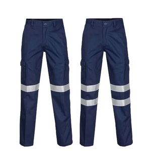 2025 Pantalon cargo Vêtements de travail Hommes Vente en gros Pantalon cargo personnalisé Pantalon de travail multi-poches haute visibilité Pantalon de sécurité Offre Spéciale - Product Image 1