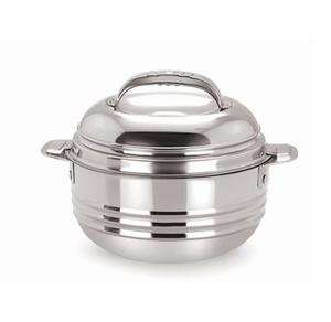 <b>Top</b> Trending Latest Design Casserole Food Warmer in Metal for Serving Use in Events Hotels Hot Pot Round Shape Casserole . - Product Image 1