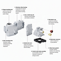 Rakitan Silinder Pergeseran Gearbox Manual A9452603963 Aktuator Pergeseran Gigi Transmisi Suku Cadang Mesin Truk Mercedes Actros