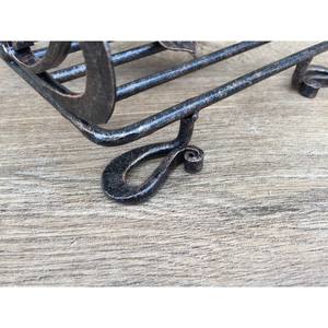 Serviette porte-serviettes floral Viking anniversaire médiéval noël porte-serviettes en métal fer cadeau support de mouchoirs pour Table à manger - Product Image 2