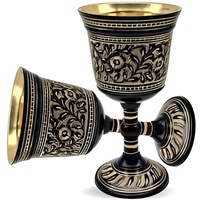 Gobelet de calice en laiton de qualité supérieure au design moderne pour la communion et les cérémonies Navire religieux pour l'église