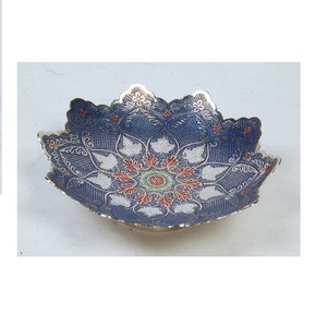 Bol à salade décoratif gravé à la main avec motif imprimé pour la restauration, utilisé pour servir et mélanger les salades - Product Image 3