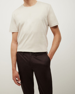 เสื้อยืดผ้าฝ้าย100% ระบายอากาศได้ดีขนาดใหญ่พิเศษสำหรับผู้ชายใหม่หรูหราทันสมัยพร้อมการปักโลโก้และการพิมพ์ดิจิตอล - Product Image 1