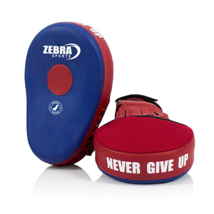 Venta al por mayor logotipo personalizado boxeo MMA Kickboxing almohadillas tailandesas de cuero Focus Punch mitones entrenamiento punzonado mitones con precios competitivos - Product Image 4