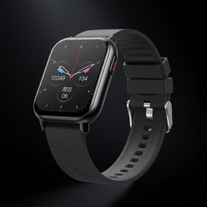 Montre connectée Senbono 1,85 pouces avec écran tactile Amoled, étanche IP67, moniteur de fréquence cardiaque et de tension artérielle, tracker de fitness unisexe - Product Image 2