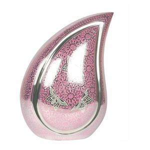 Urnas de lágrima de cremación únicas para cenizas humanas, urnas funerarias artesanales de Metal grandes para adultos para hombres y mujeres, exhibición de entierro en casa - Product Image 1