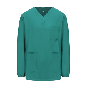 Custom Logo Anti Wrinkle Washable Soft Fabric Long Sleeves <b>Doctor</b> Jogger Scrubs Suit Women Unisex Nursing Hospital Uniforms <b>Sets</b> - Product Image 2