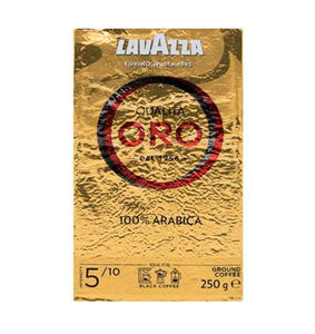 Café moulu Lavazza Qualita Oro 250g en vrac pour les bureaux d'entreprise et les services de restauration haut de gamme - Product Image 3