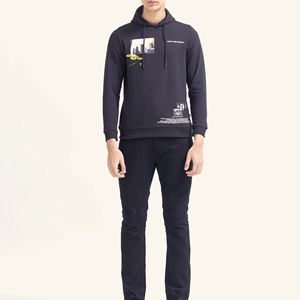 Pull à capuche imprimé personnalisé partout Pull à capuche en polaire lourde Nouveau design 2025 Fabriqué au Pakistan - Product Image 2