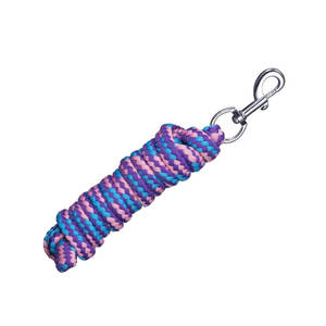 Braided Soft Poly <b>Lead</b> Rope Horses Equestrian <b>Lead</b> Line Secure Snap Hook 8ft <b>Long</b> Heavy Duty Polypropylene Rope Horse Training - Product Image 6