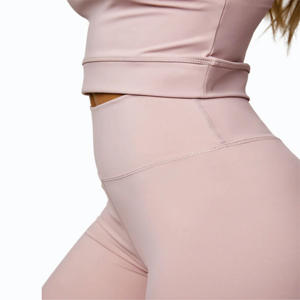 78% Nylon 22% Elasthanne Booty Cut High Rise Cycling Shorts Femmes 5 Pouces Rose Meringue Squat Preuve Wickable Sexy Sports Style Logo - Product Image 6